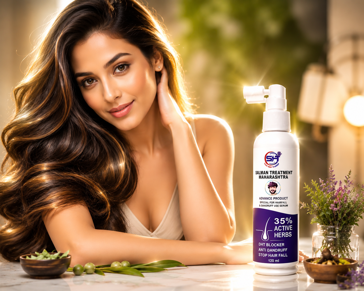 Special Hair Booster Serum - Advanced Herbal Hair Growth &amp; Hair Fall Control Serum