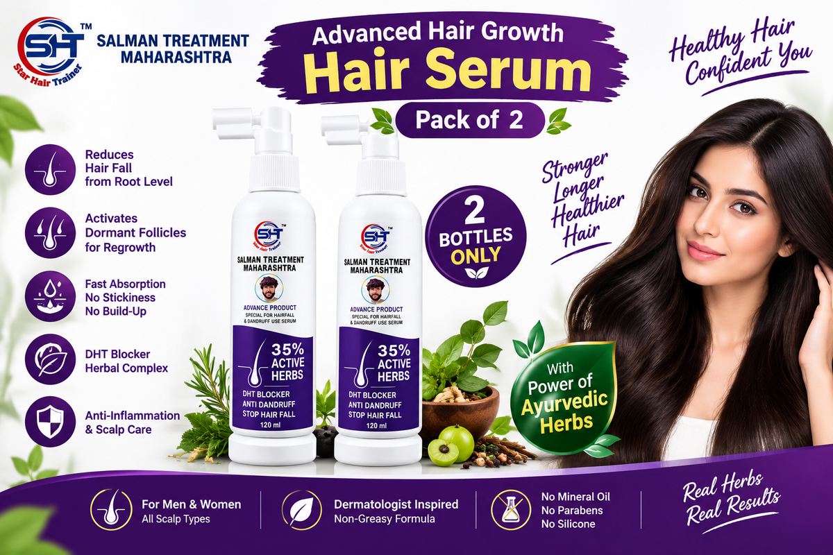 Advanced Hair Booster Serum Pack of 2 (2 Hair Serums )